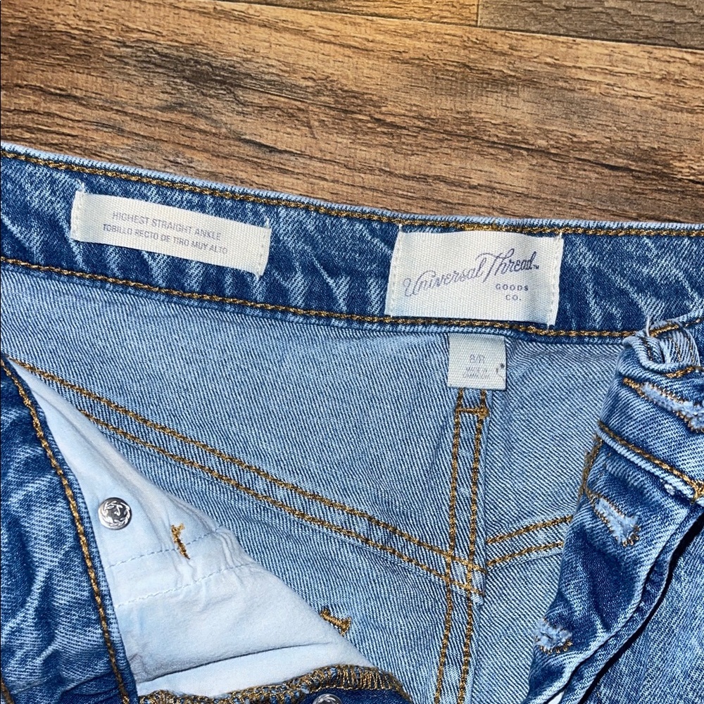 Universal Threads Highest Straight Angle Jeans Si… - image 3